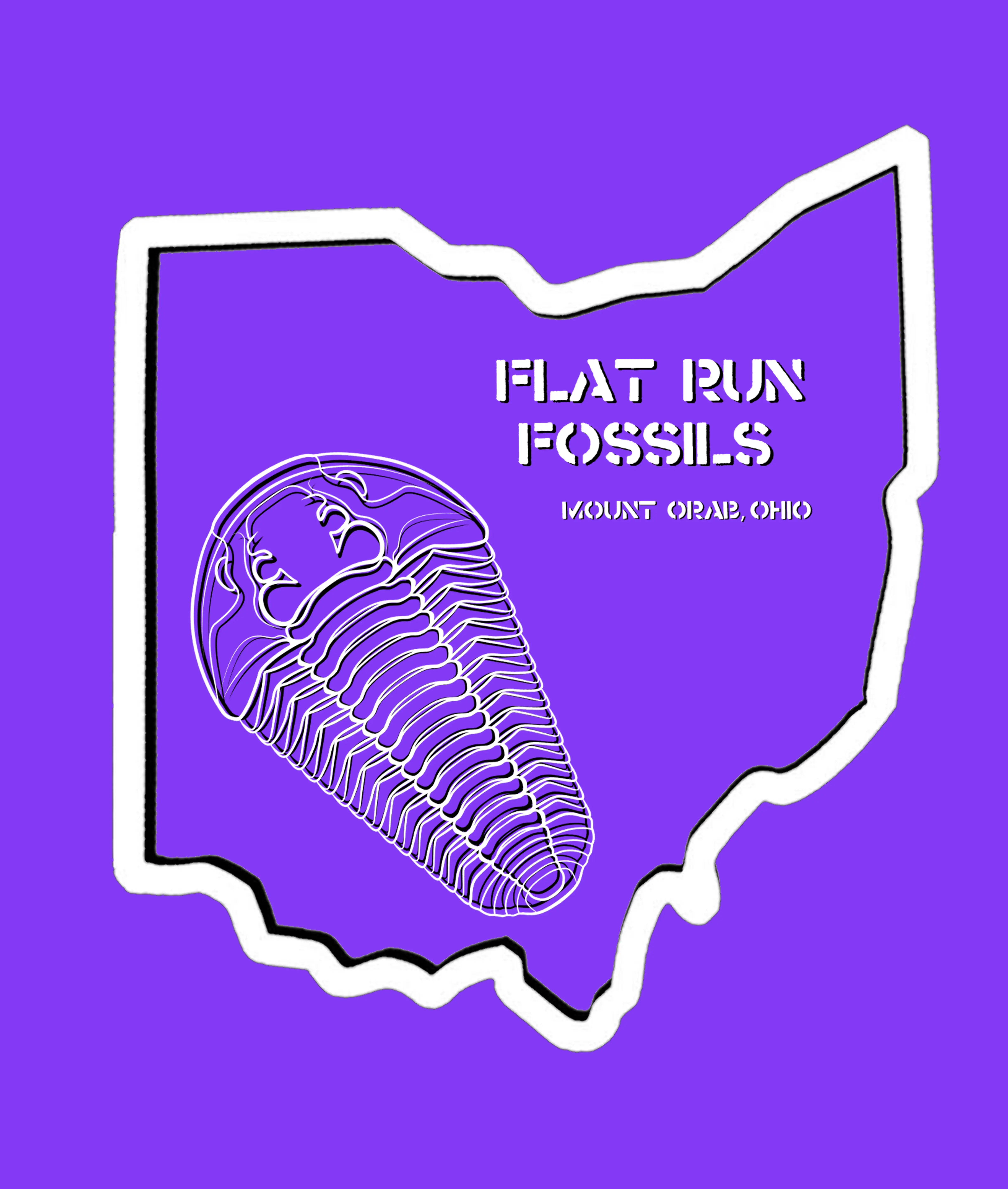 Flat Run Fossils Logo